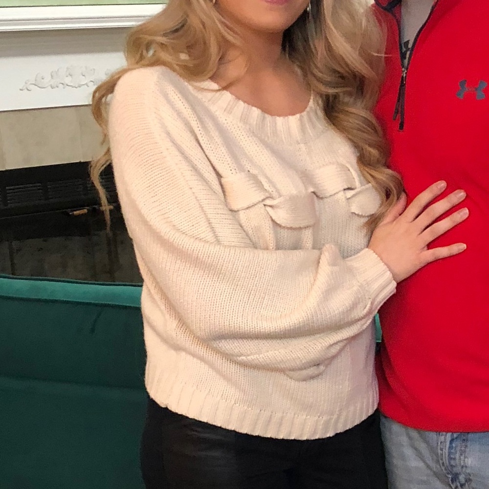 Slouchy sweater!